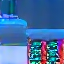 ロボットアームと建設のアイコン